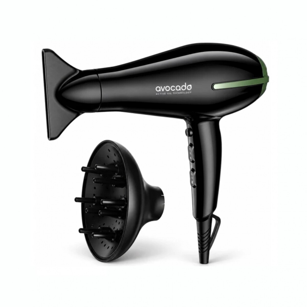 Secador GAMA Bora Avocado 2300W Boquilla Y Difusor 2 Velocidades 