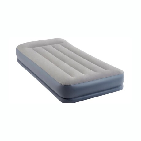 Colchón Eléctrico Autoinflable INTEX Mid Rise 1 Plaza - Azul Colchón Eléctrico Autoinflable INTEX Mid Rise 1 Plaza - Azul