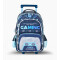 Mochila Footy Carro Gaming c/Luz Azul Marino - Celeste