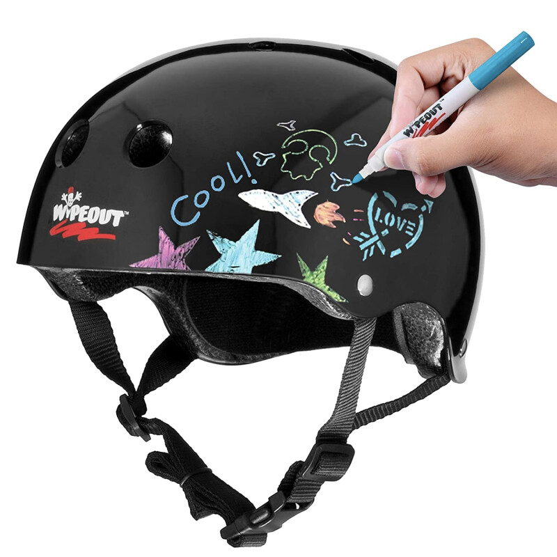 Cascos Wipeout para colorear - Negro Cascos Wipeout para colorear - Negro