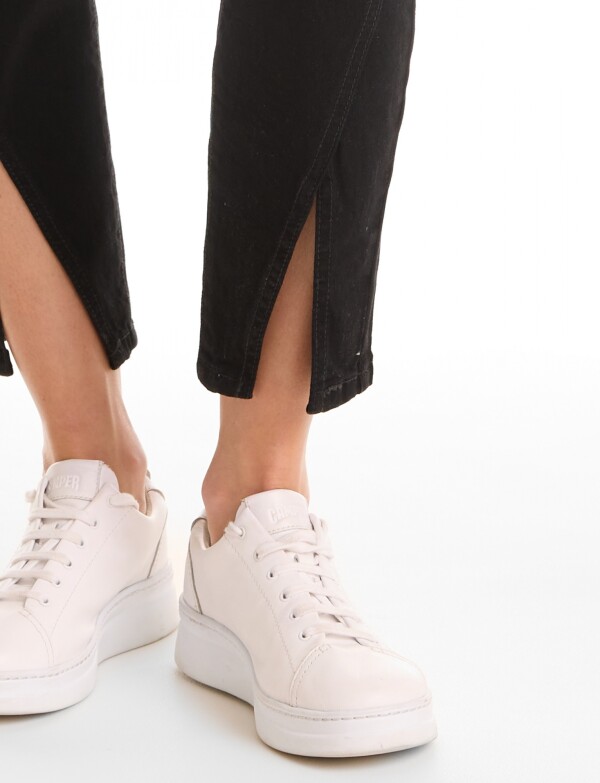 Jean Skinny Tajo NEGRO