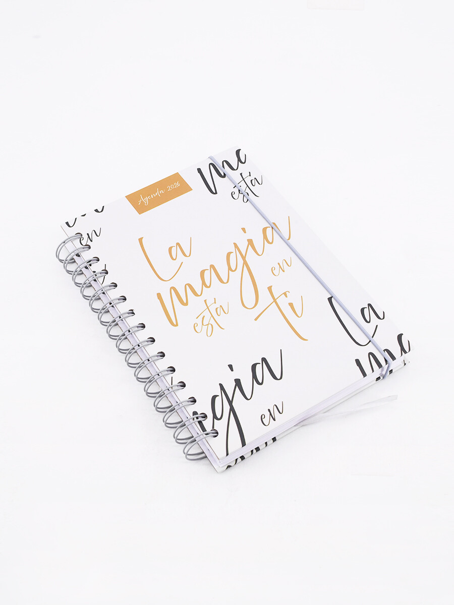 AGENDA 2026 - OFF WHITE 