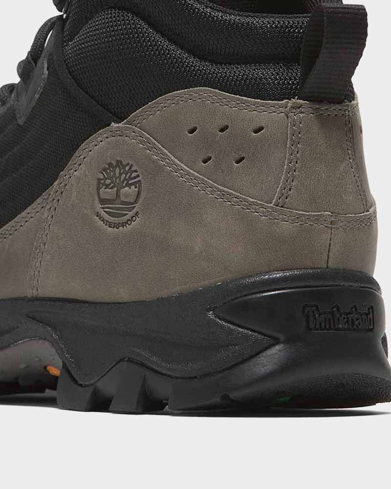Botas Hiking Mt. Maddsen Mid Waterproof Hombre Black Mesh W Md Grey