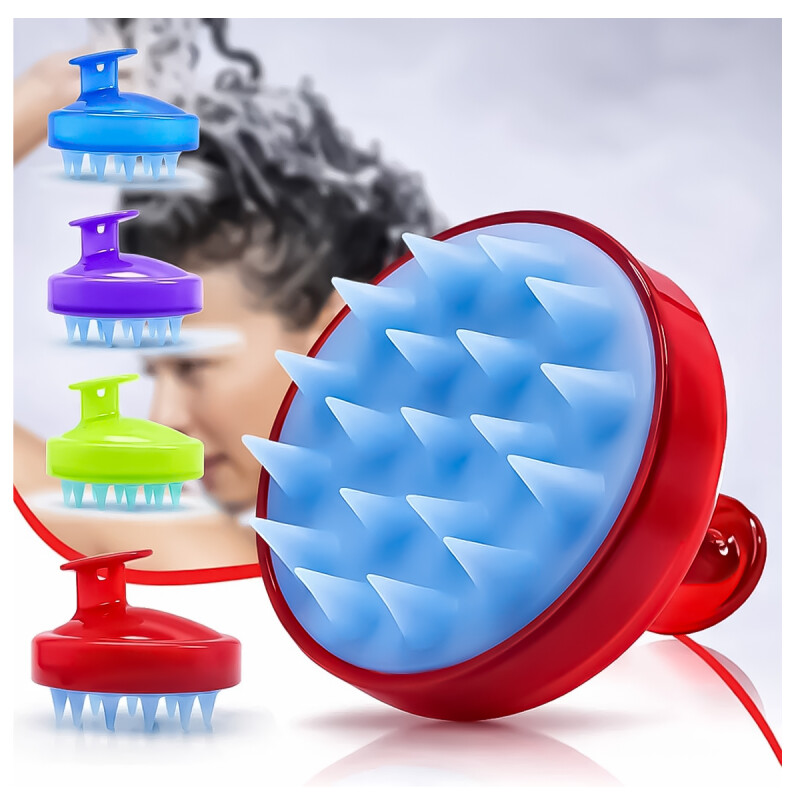 Cepillo De Masaje Manual Para Champú Cuidado Del Cuero Cabelludo Cepillo De Masaje Manual Para Champú Cuidado Del Cuero Cabelludo