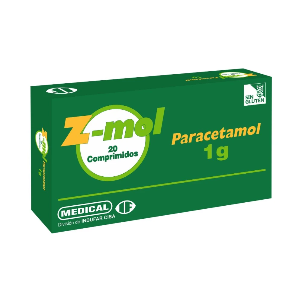 Z-MOL 1 GR. CJ X 20 COMPRIMIDOS