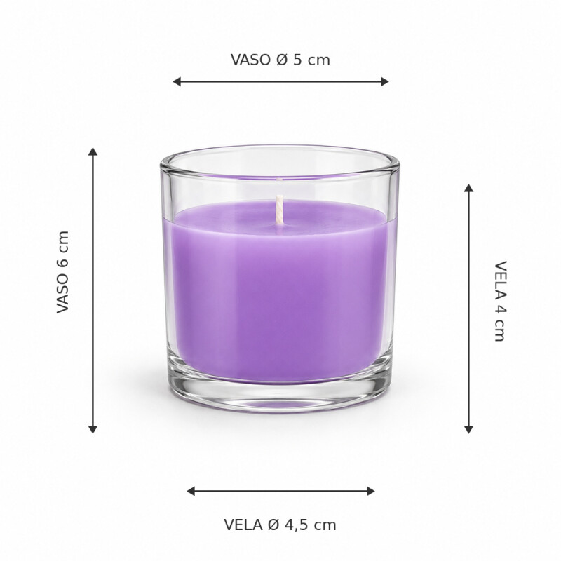 VELA AROMATICA EN CAJA Lavanda