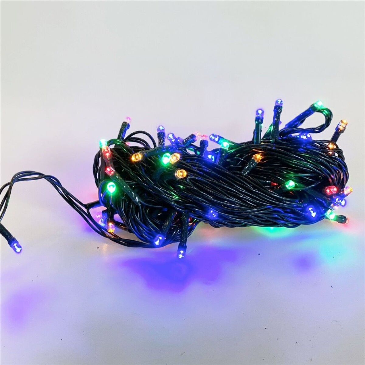 GUIA LUCES LED 200 FUNCION MULTICOLOR C/V 