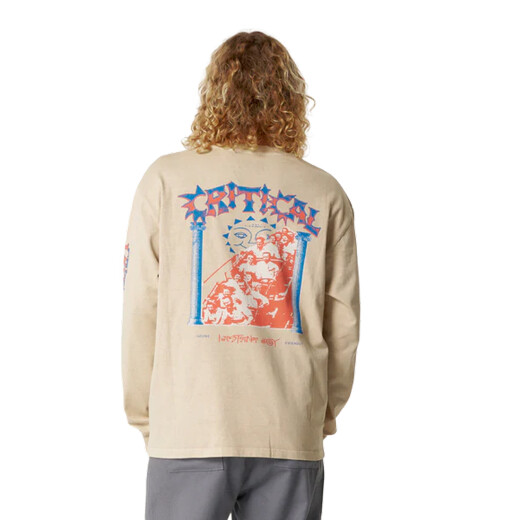 Remera Critical Slide Joyride - Beige Remera Critical Slide Joyride - Beige