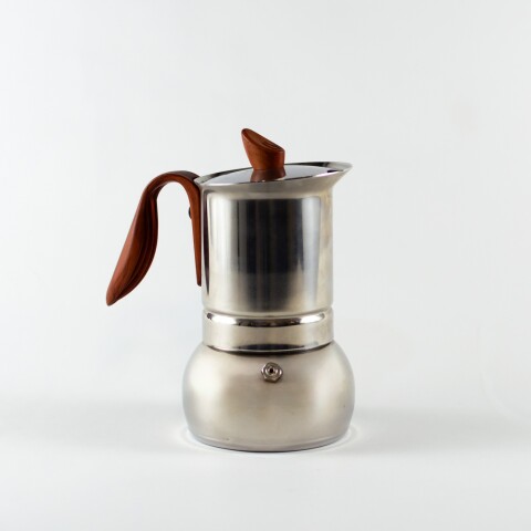 CAFETERA GAT OPERA WOOD INOX 6 P Unica