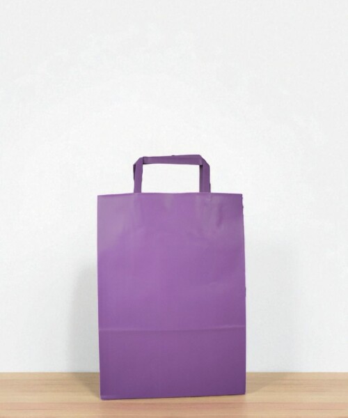 Bolsa lisa acuario 22x10x30 cm PURPLE