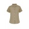 Camisa gabardina dama Beige