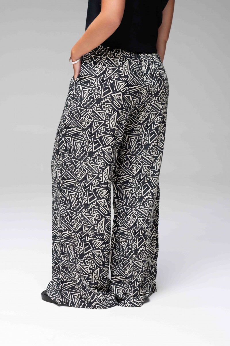 FREE MIND BEACH PANT P-printed