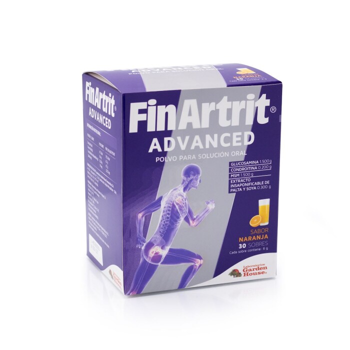 FINARTRIT ADVANCED NARANJA POLVO CJ X 30 única