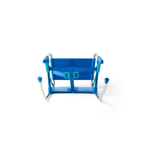 Silla de comer plegable para bebés Clack Azul