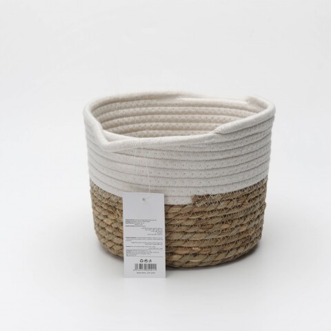 CESTA DE ALMACENAMIENTO TEJIDA (REDONDA/47 L) CESTA DE ALMACENAMIENTO TEJIDA (REDONDA/47 L)