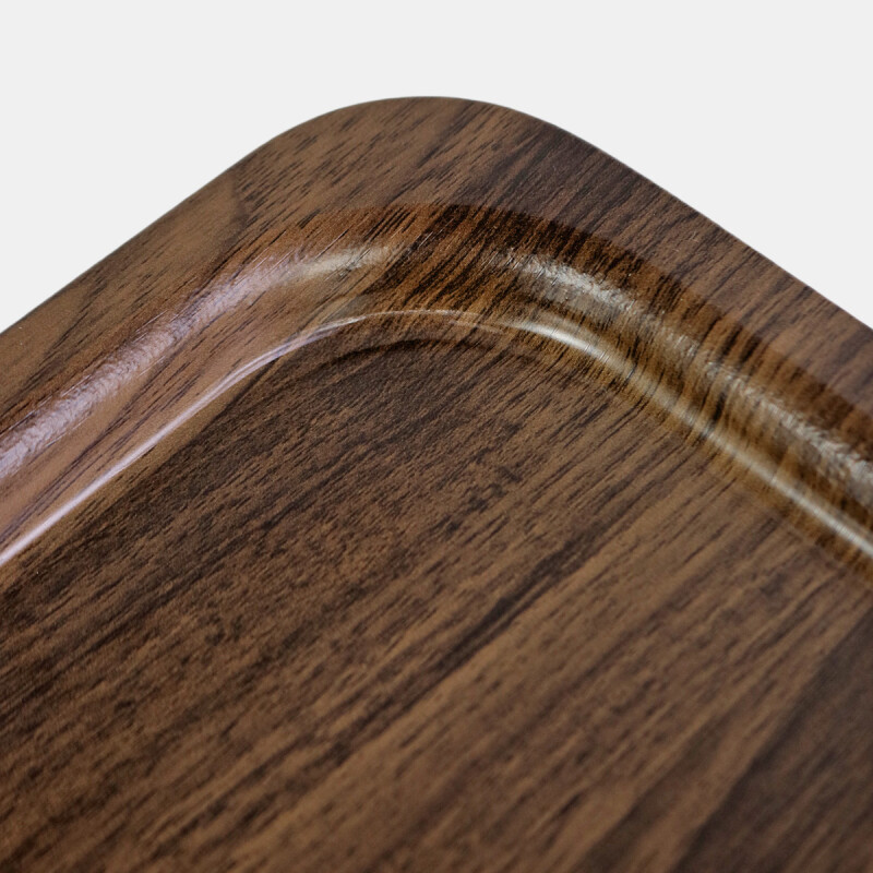 BANDEJA CUAD MARRON GDE Unica