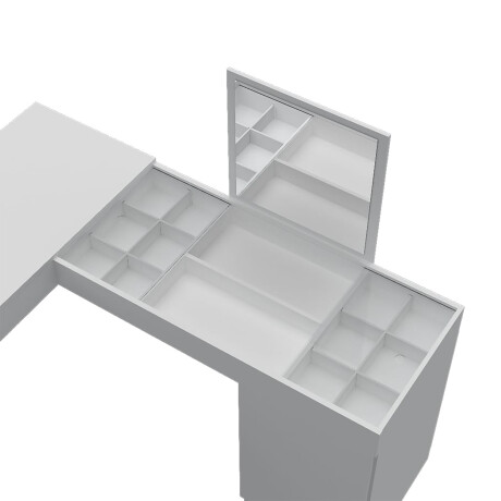 TOCADOR MDP BLANCO CRYSTAL