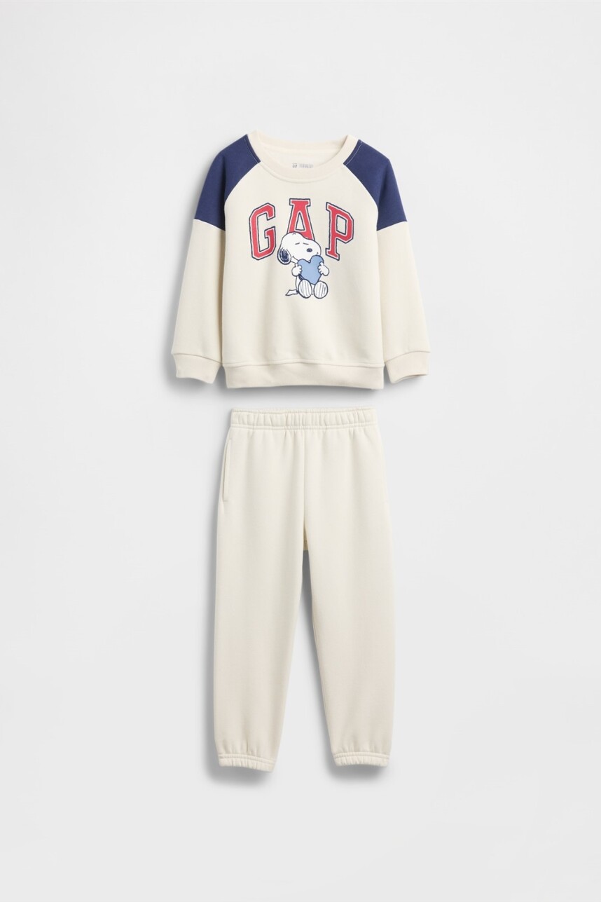 Set Pantalón Y Buzo Deportivo Snoopy Toddler Niño Chino A.S 301