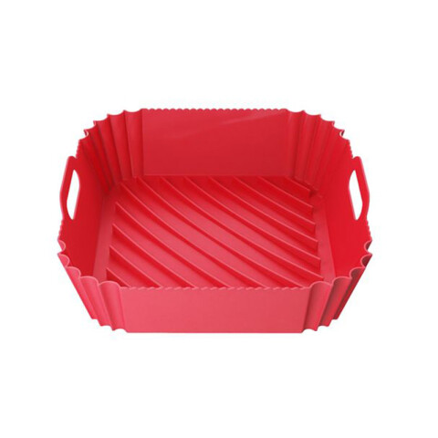 Cesta de silicona para freidoras de aire 18x18x8.5cm Cesta De Silicona Para Freidoras De Aire 18x18x8.5cm