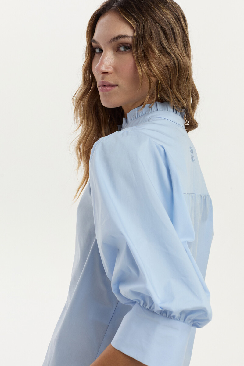 Camisa Iris - Celeste 