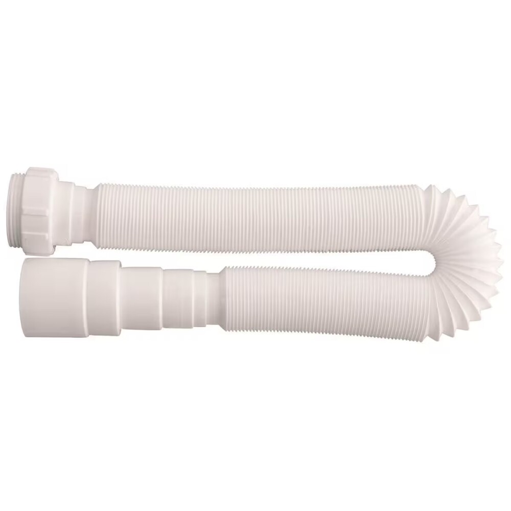 Sifón extensible corrugado blanco 200cm Universal Sifón Extensible Corrugado Blanco 200cm Universal