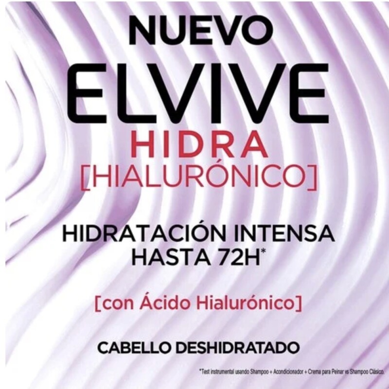 Shampoo Elvive Hidra Rellenador con Ácido Hialurónico 200 ml Shampoo Elvive Hidra Rellenador con Ácido Hialurónico 200 ml