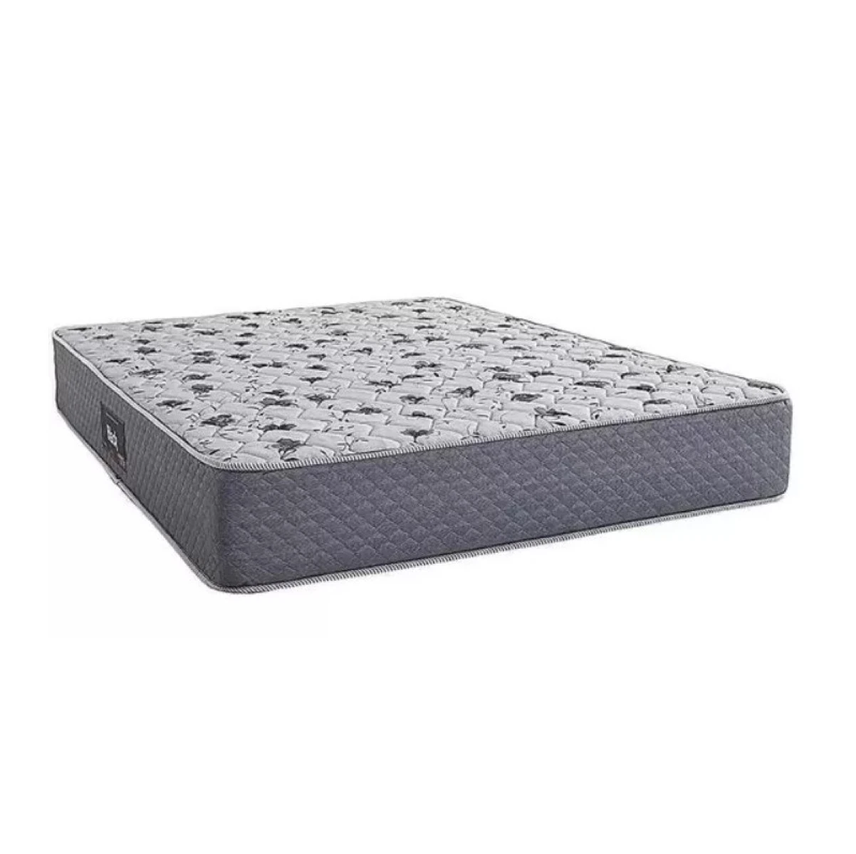 COLCHON 2 PLAZAS ESPUMA ULT BLACK BORDADO HERVAL 