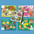 Set x 4 Puzzle Crocodile Creek 24 / 36 / 48 / 72 Piezas Animales
