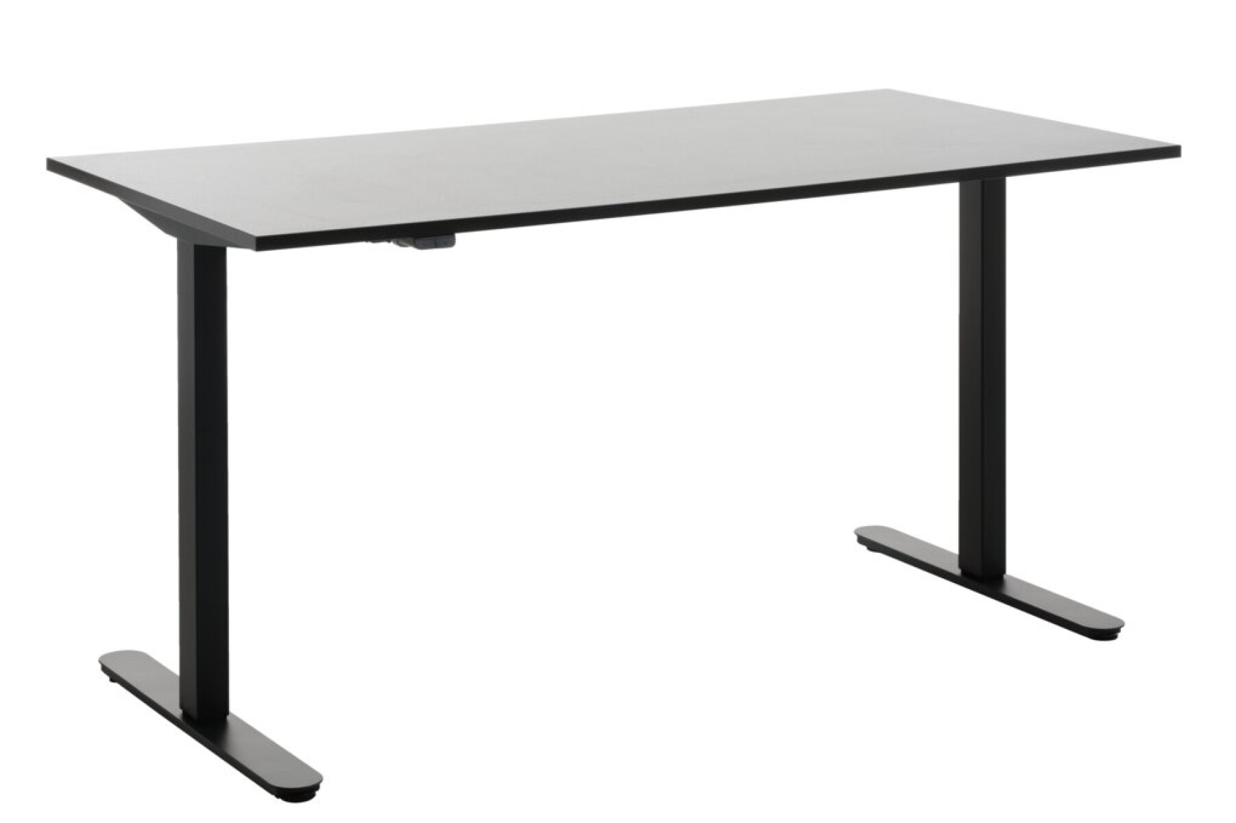 Escritorio altura reg SVANEKE 80x160 negro 
