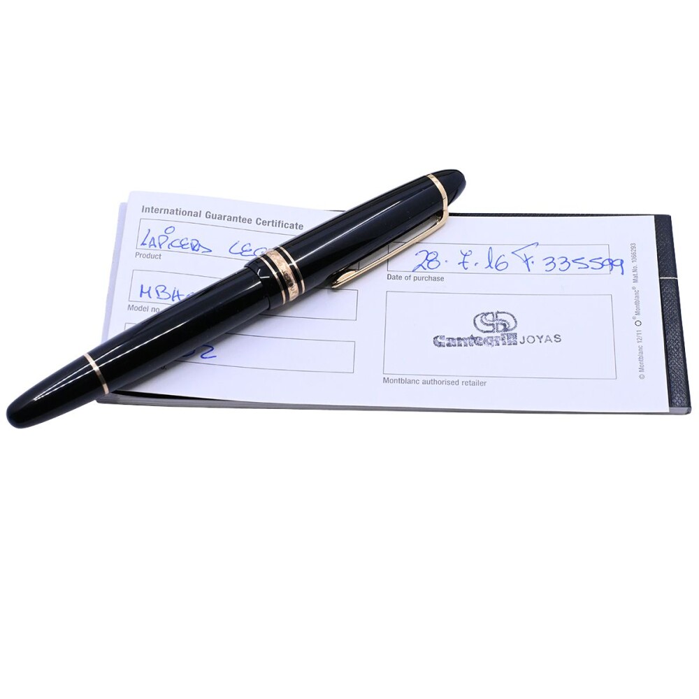Montblanc Meisterstuck Legrand 11402. Rollerball dorado, usado con estuche y papeles. Montblanc Meisterstuck Legrand 11402. Rollerball dorado, usado con estuche y papeles.