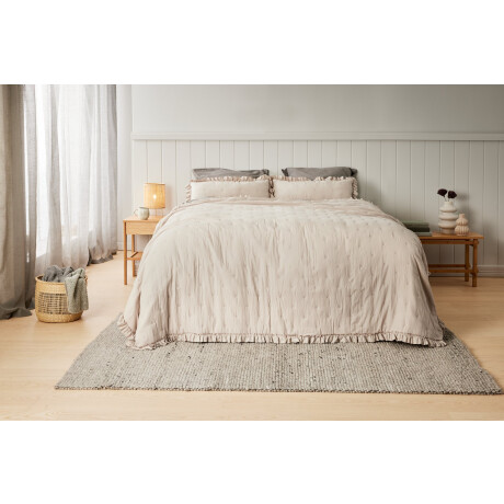 Almohadon Lumbar Dunhammer 35X75 Volado Beige