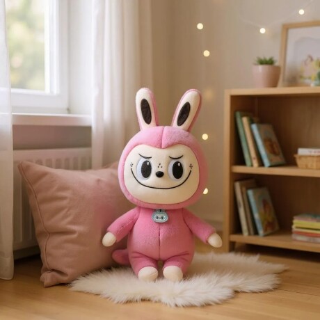 Peluche Labubu Grande Rosa