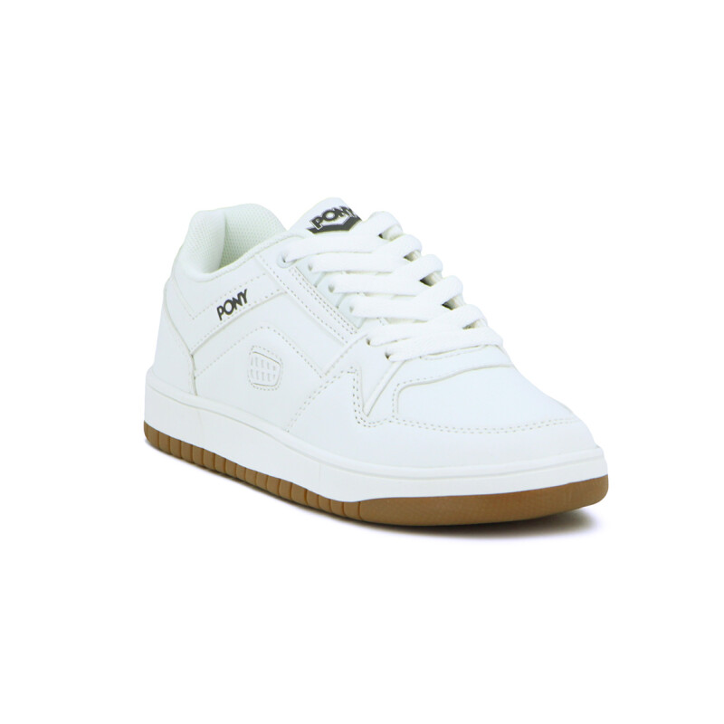 Pony Lifestyle M-100 Bajo Men - White/white Blanco-blanco
