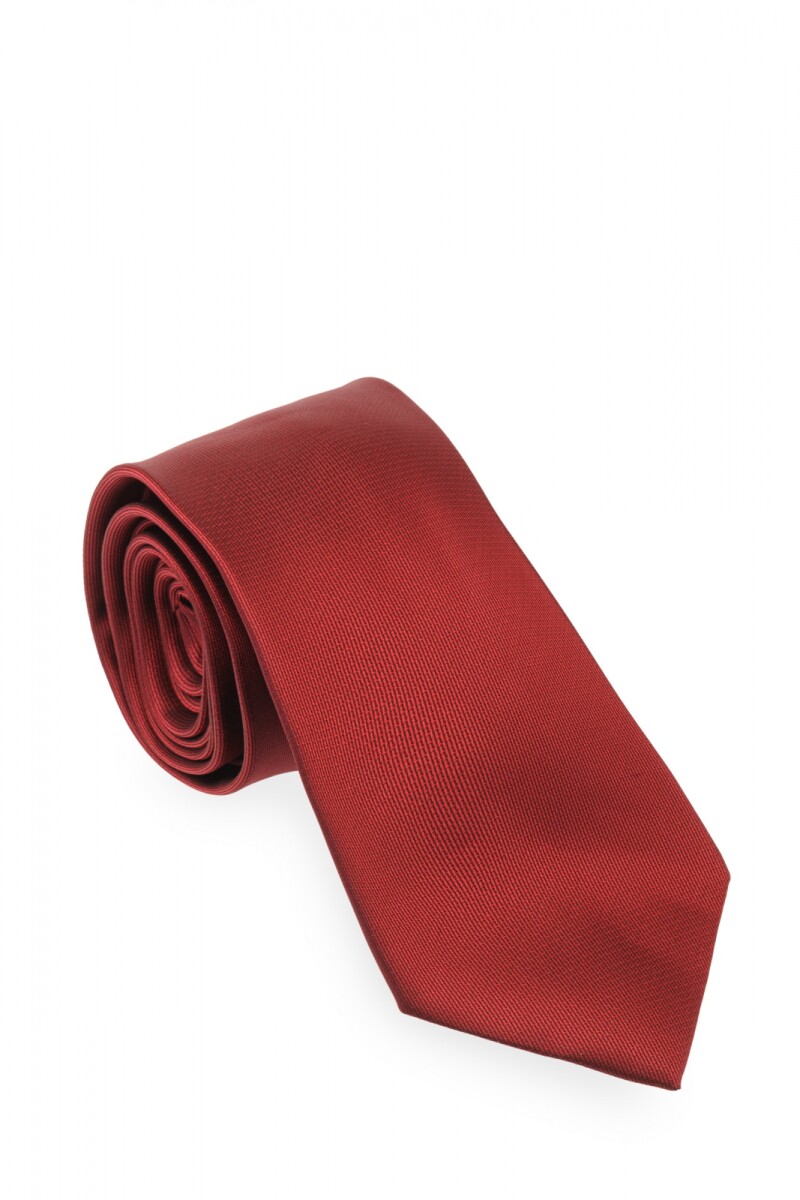 Corbata 8 cm ROJO