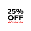 25% Santander Navidad