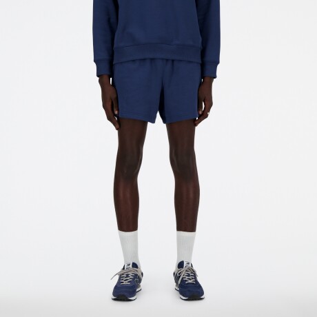 Short New Balance de Hombre - Athletics 5" - MS41511NNY BLUE