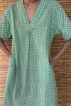 Ofelia Block Print Verde y Blanco