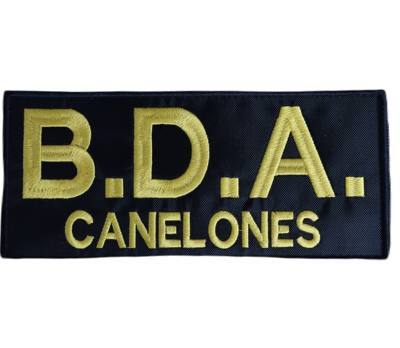 Parche bordado para chaleco - B.D.A CANELONES Brigada Departamental Antidrogas 