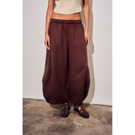 Babucha Lyocell Marron
