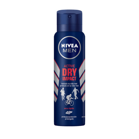 Desodorante NIVEA Aerosol 150ml Men Active Dry Impact