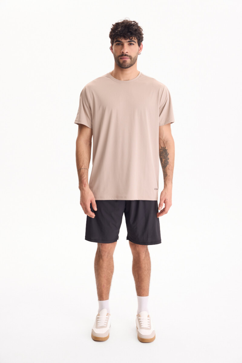 Remera DryFit Core Beige
