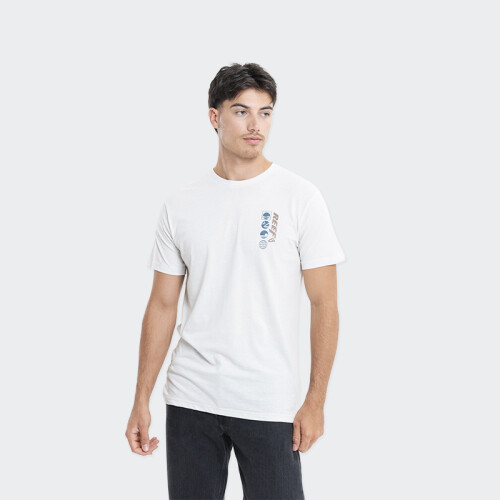 Remera Reef Regular Fit Printed Blanco