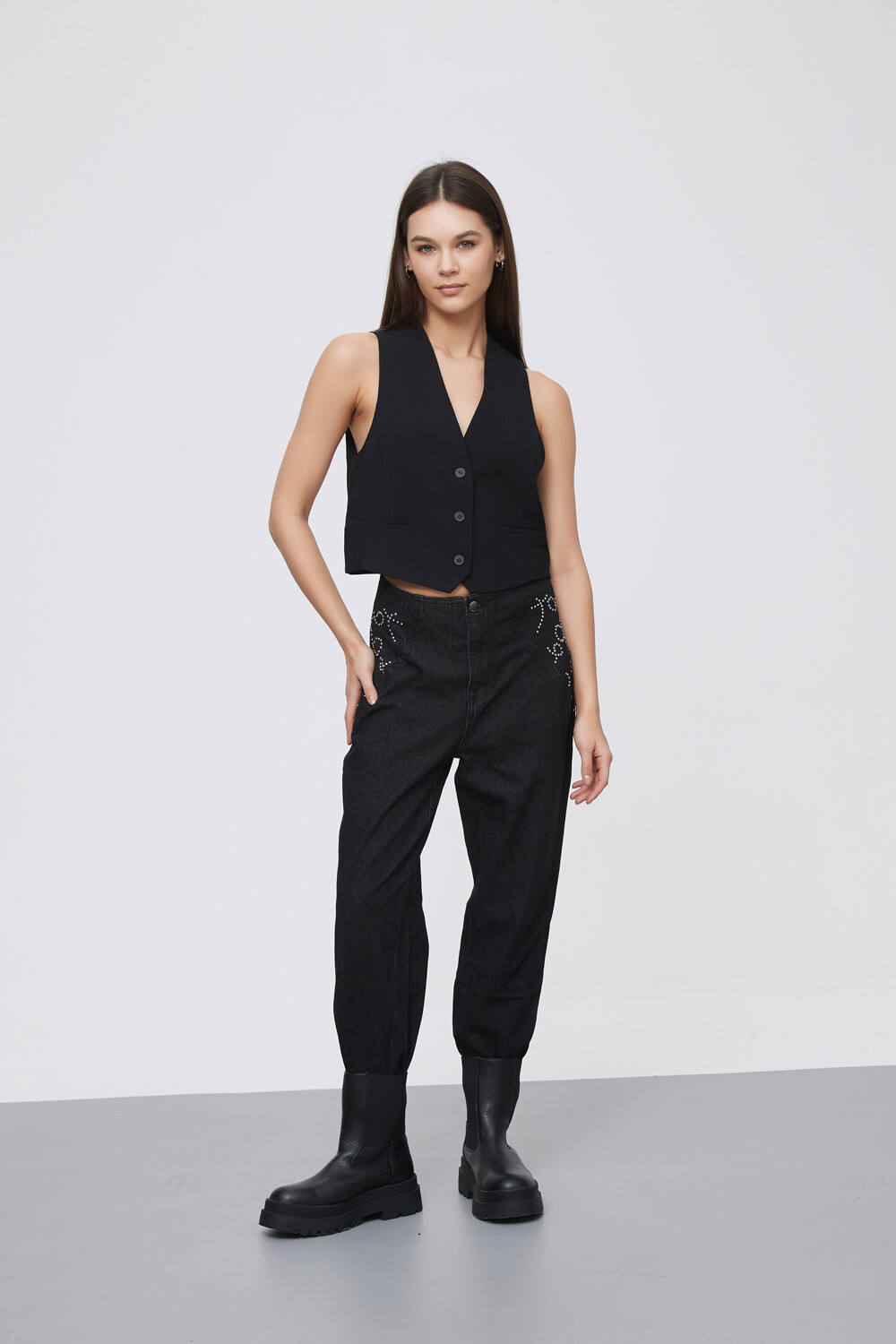 Pantalon Anana Negro