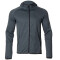 Campera de Hombre Topper FZ POLY FLEECE MEN Negro Melange