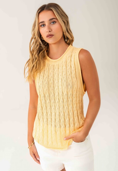 Chaleco Eterna Amarillo