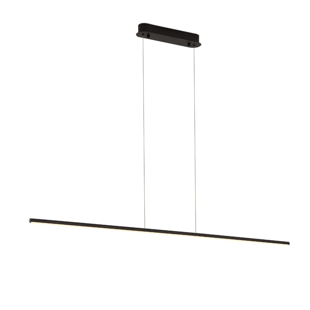 Colgante Led lineal negro 20W Dimerizable 