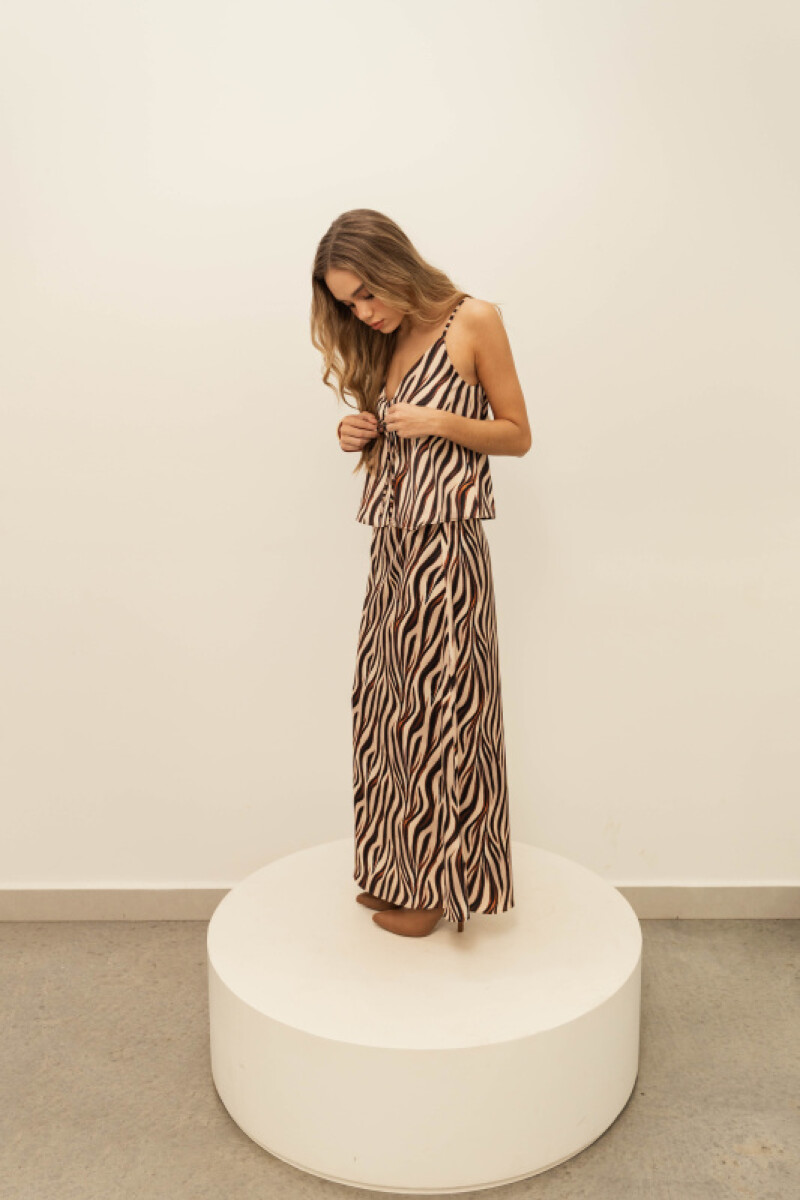 BLUSA ASIA AUNTUMN ZEBRA BLUSA ASIA AUNTUMN ZEBRA