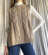 Chaleco Trensi Off White