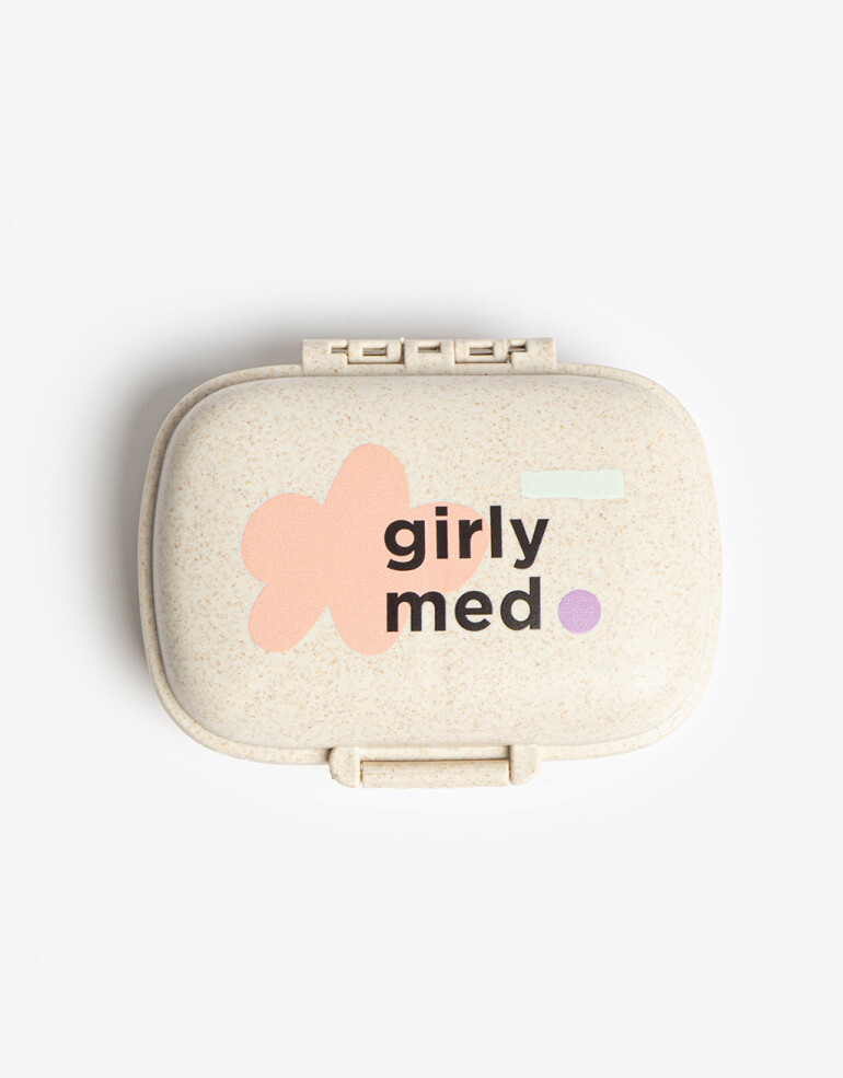 Rega Varios Pastillero Pastillero Girly Med - Combinacion Multicolor