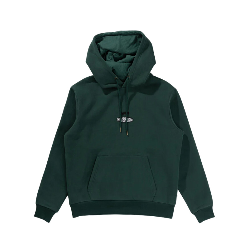 Canguro Rhythm Embroidered Fleece Hood - Verde Canguro Rhythm Embroidered Fleece Hood - Verde